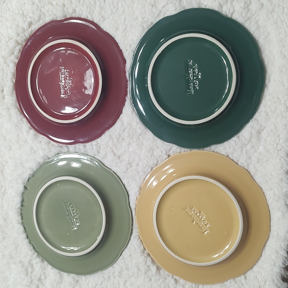 KOLongaberger Falling Leaves 6.75" Set Of 4 - Picture 6 of 10